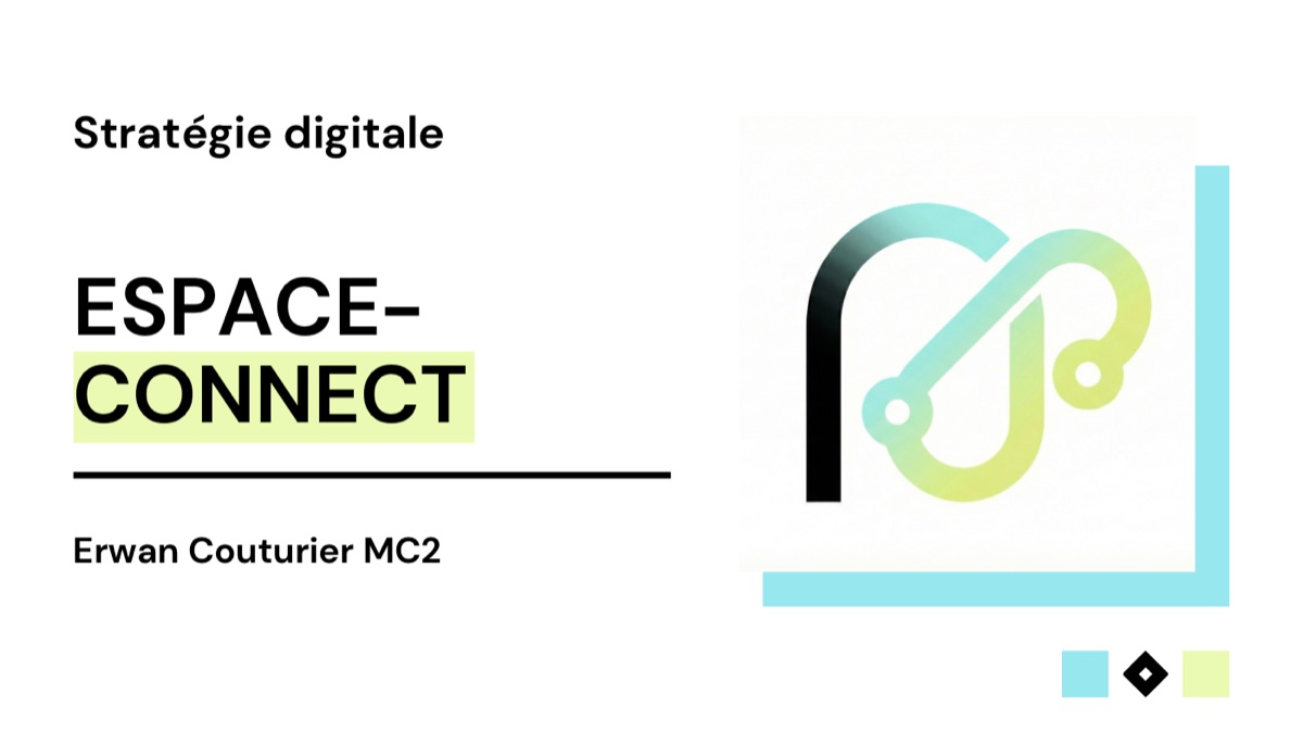 Aperçu du dossier de stratégie digitale Espace-Connect