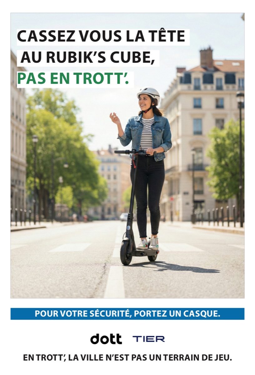 Aperçu de l'affiche de prévention trottinette