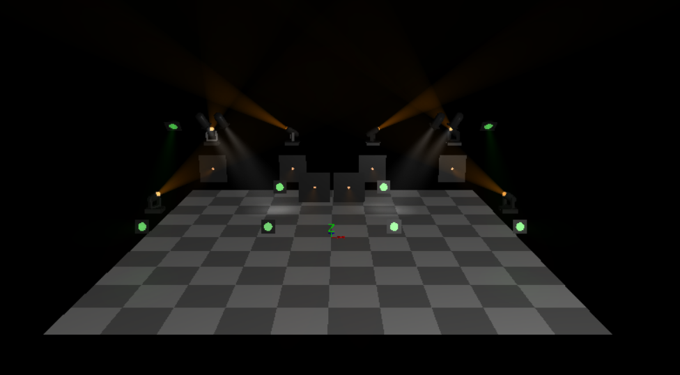 prestation lumière fete de la musique DOVE MLEH